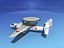 3d grumman e-2c hawkeye