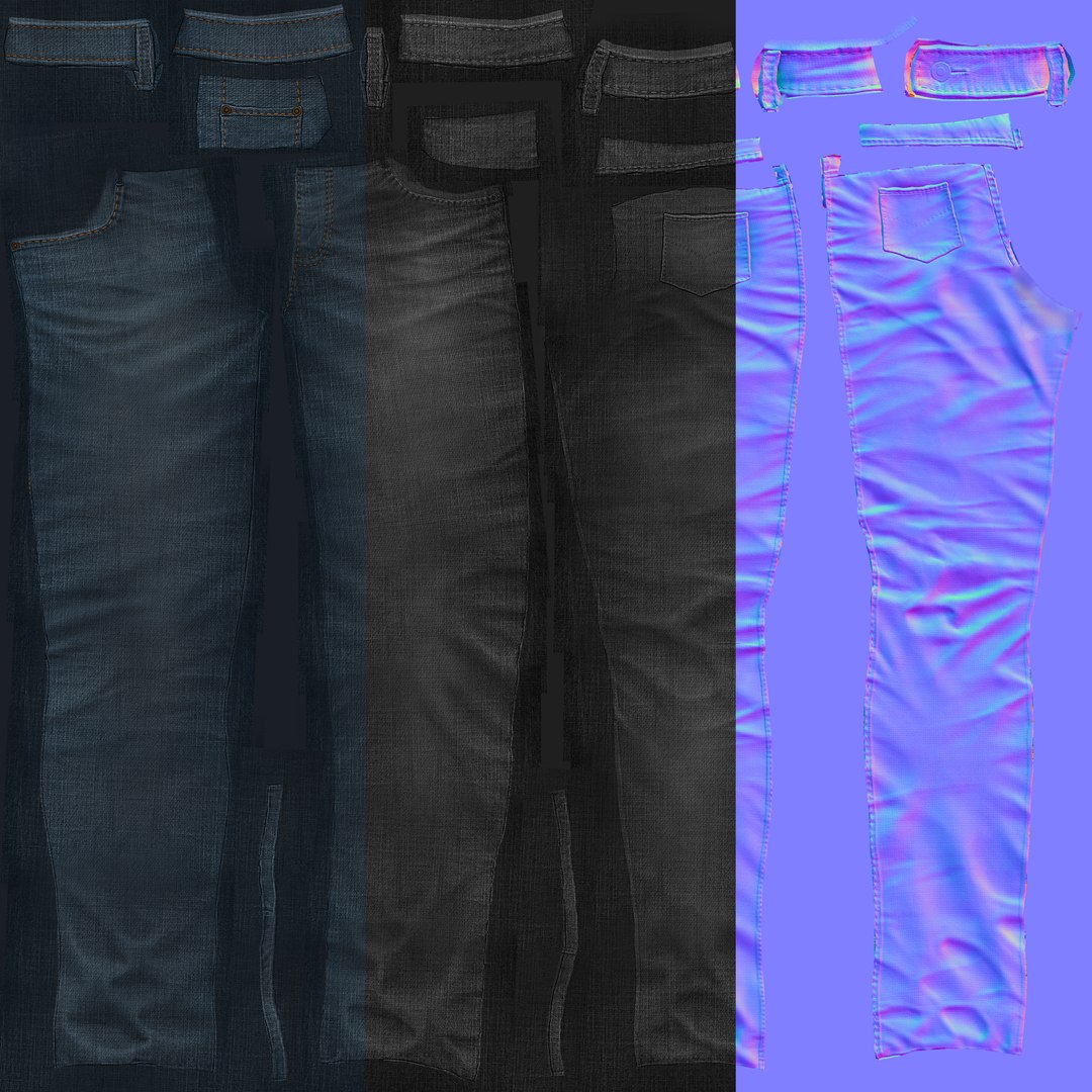 Pants Shoes 3d Model