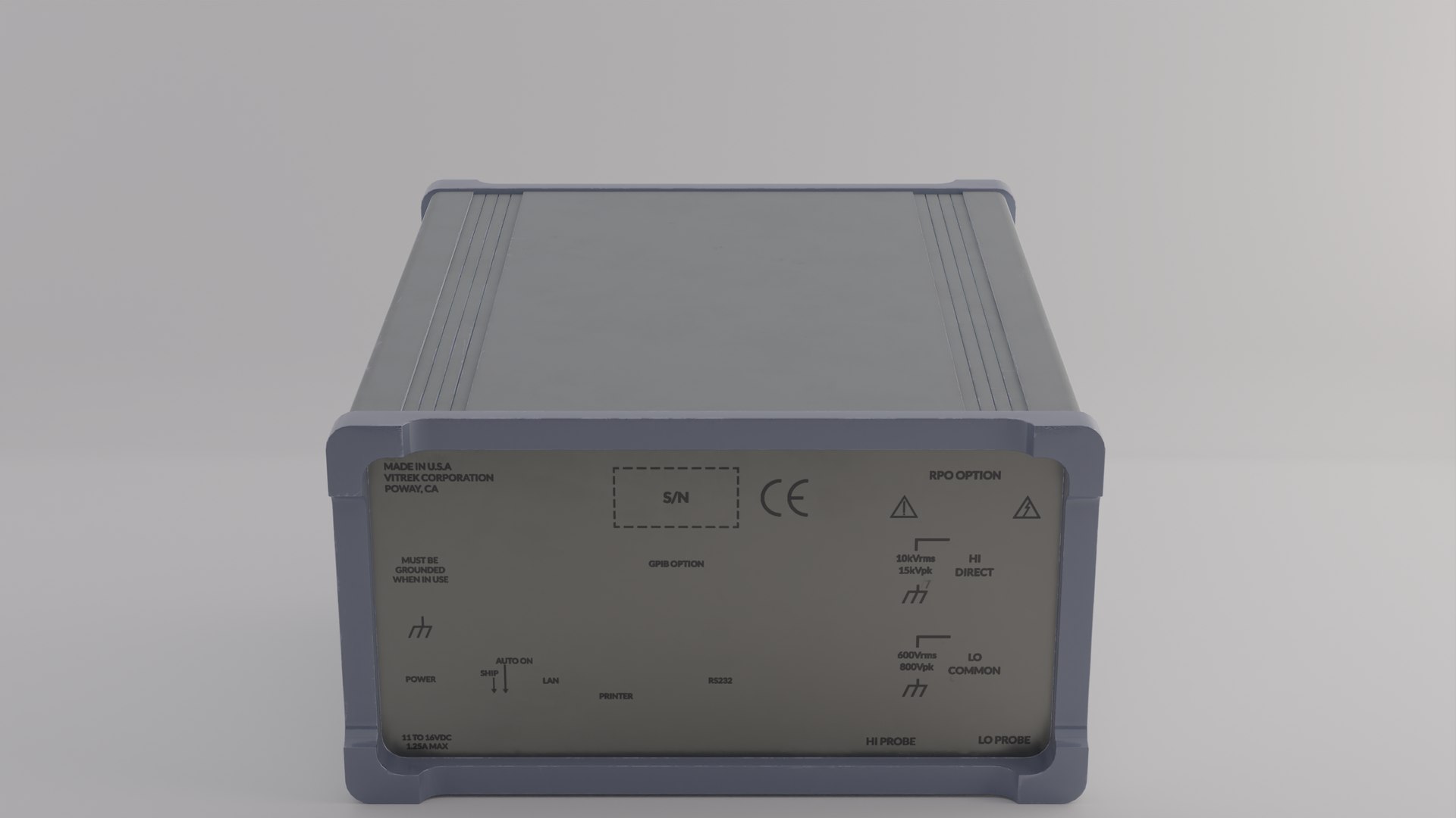 3D Voltage Meter - TurboSquid 2098747