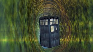 3d tardis police box model