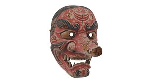 Tengu Mask 3D model