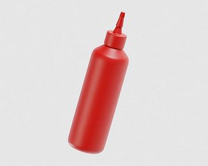 3D Condiment Bottle