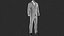 realistic men s suit 3D model