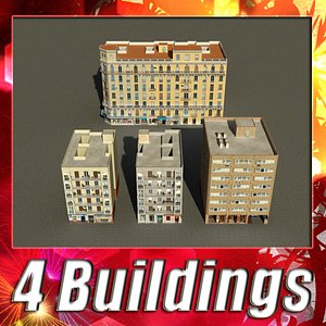 building 89-92 collections 3d model