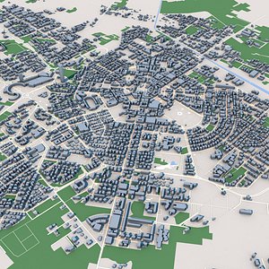 Latina City Italy 3D model