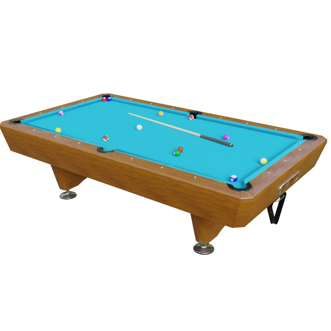 3D Pool Table Official - TurboSquid 1593807