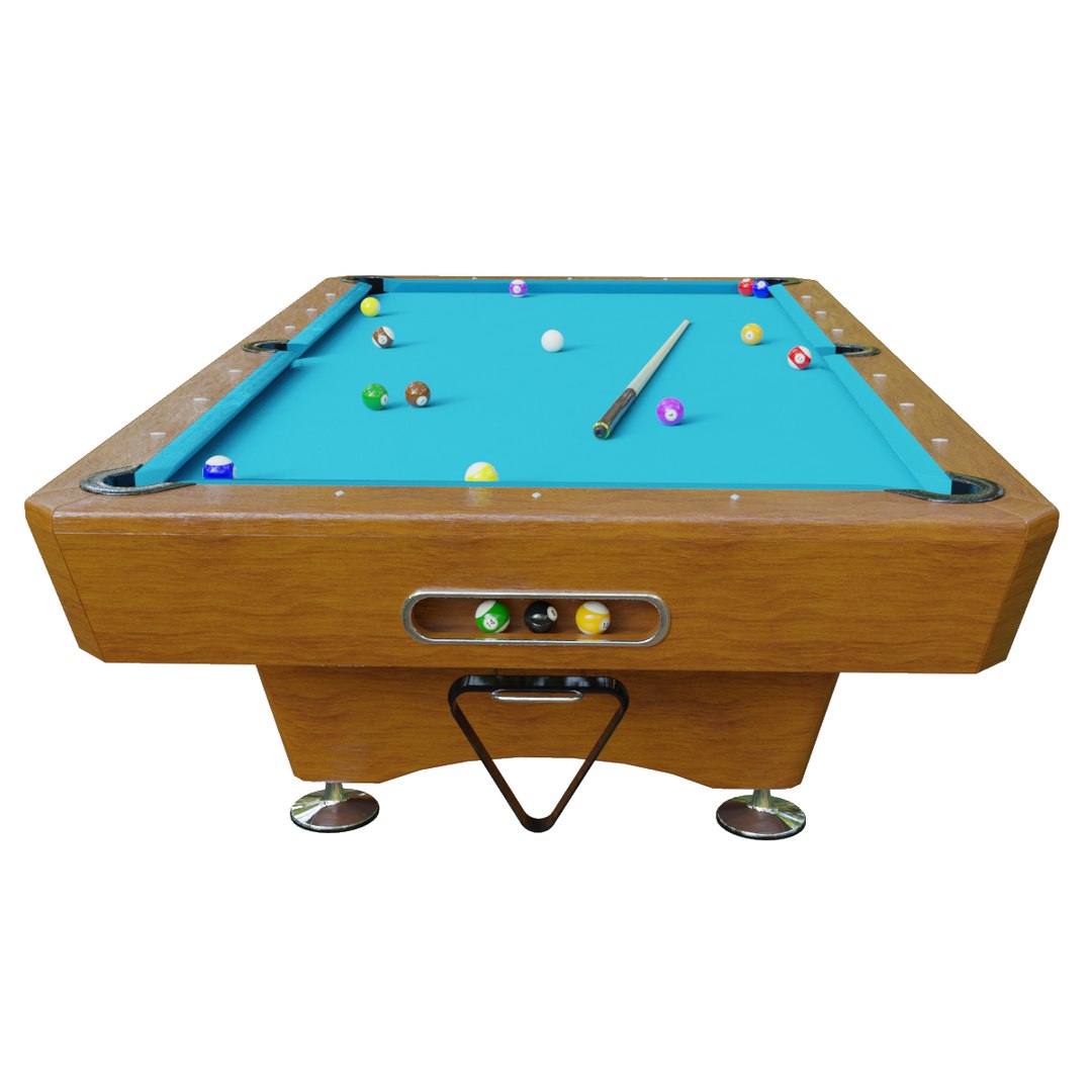 3D Pool Table Official - TurboSquid 1593807