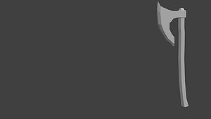 3d axe model