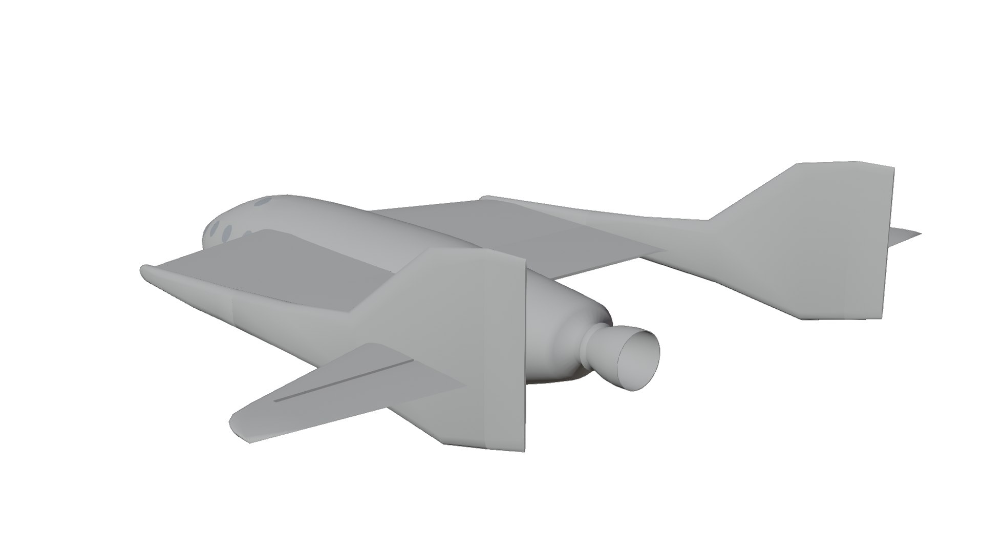 Spaceshipone Space Aircraft 3D Model - TurboSquid 2328452
