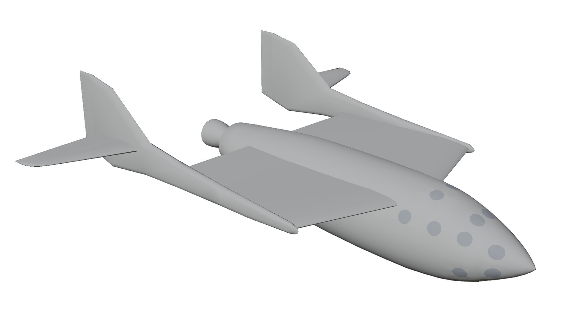 Spaceshipone Space Aircraft 3D Model - TurboSquid 2328452