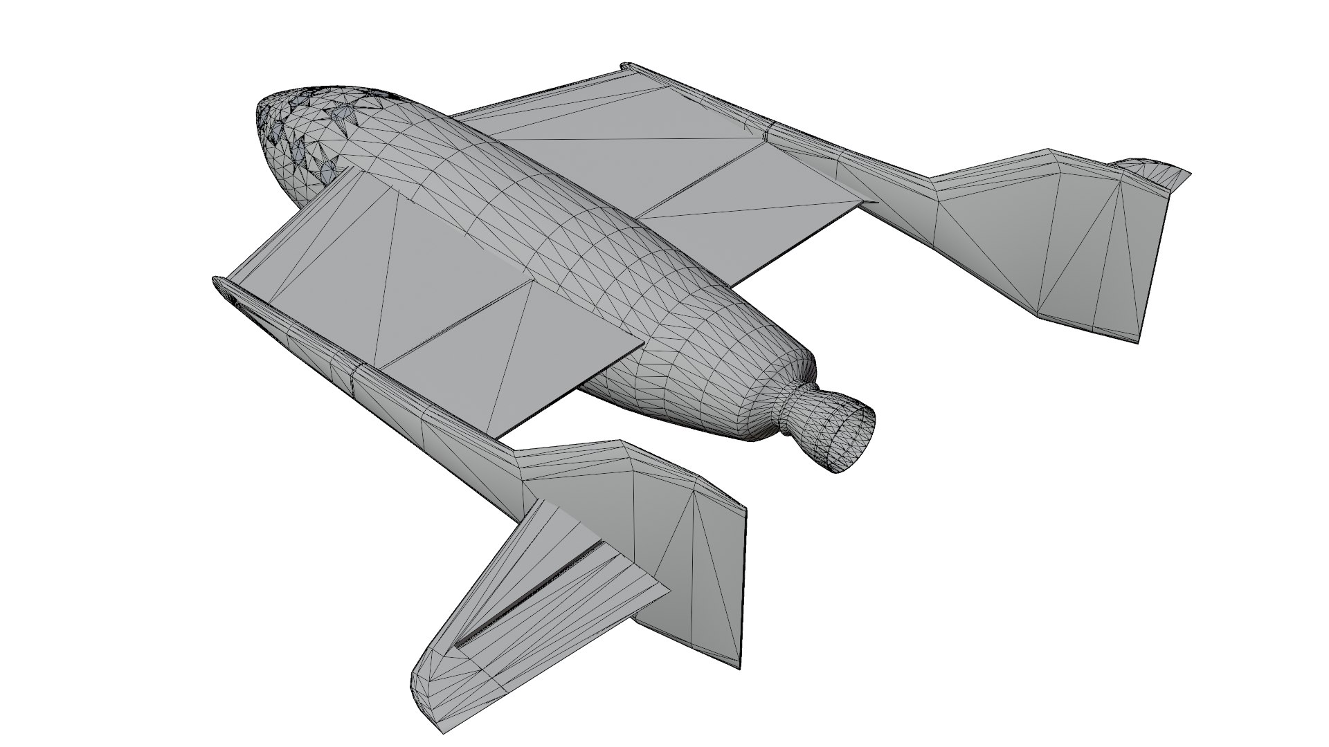 Spaceshipone Space Aircraft 3D Model - TurboSquid 2328452