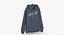 Zipper Hooded Sweatshirt Hanging Male Pocket Blank White and Branded Heather