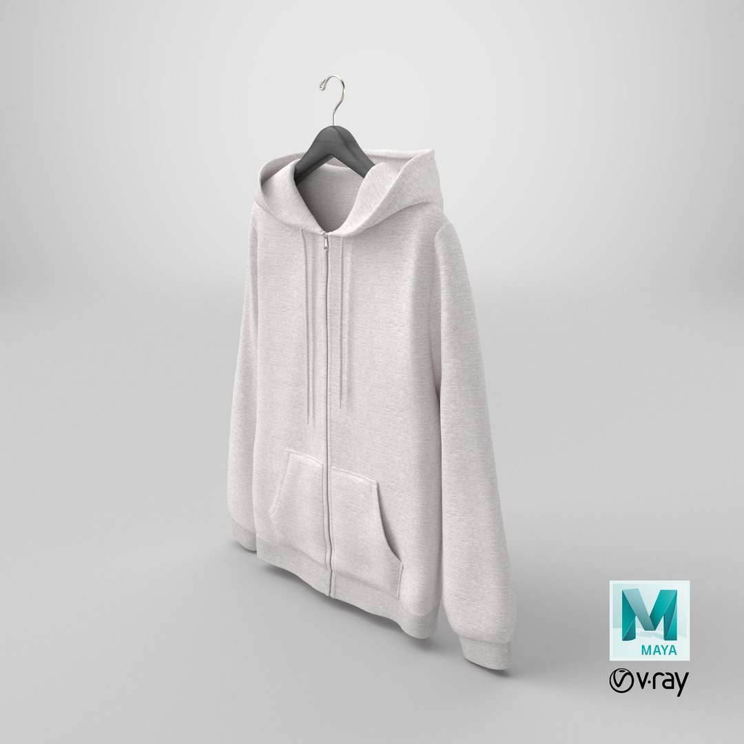 Zipper Hooded Sweatshirt Hanging Male Pocket Blank White and Branded Heather 3D model https://p.turbosquid.com/ts-thumb/O4/FLRwsl/Fk/stemcell_maya_vray_render/png/1704450595/1920x1080/fit_q87/c6f1cebed359fa4170ba9ecfad94d02a73ddd61d/stemcell_maya_vray_render.jpg