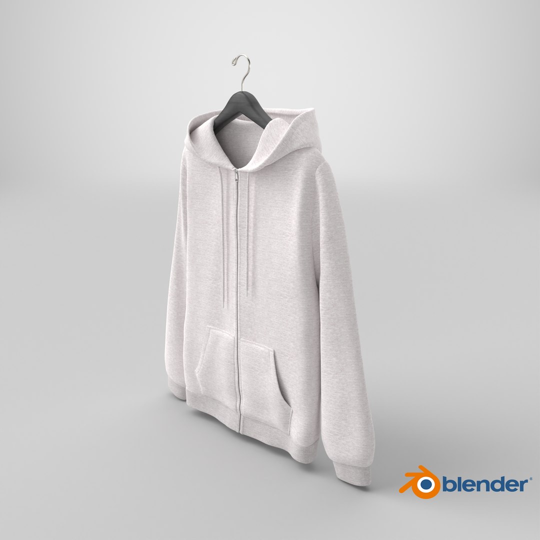 Zipper Hooded Sweatshirt Hanging Male Pocket Blank White and Branded Heather 3D model https://p.turbosquid.com/ts-thumb/O4/FLRwsl/Tv/stemcell_blender_cycles_render/png/1704450591/1920x1080/fit_q87/e68286f05897b09012224946d92d0a76f2ce4c7e/stemcell_blender_cycles_render.jpg
