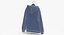 Zipper Hooded Sweatshirt Hanging Male Pocket Blank White and Branded Heather