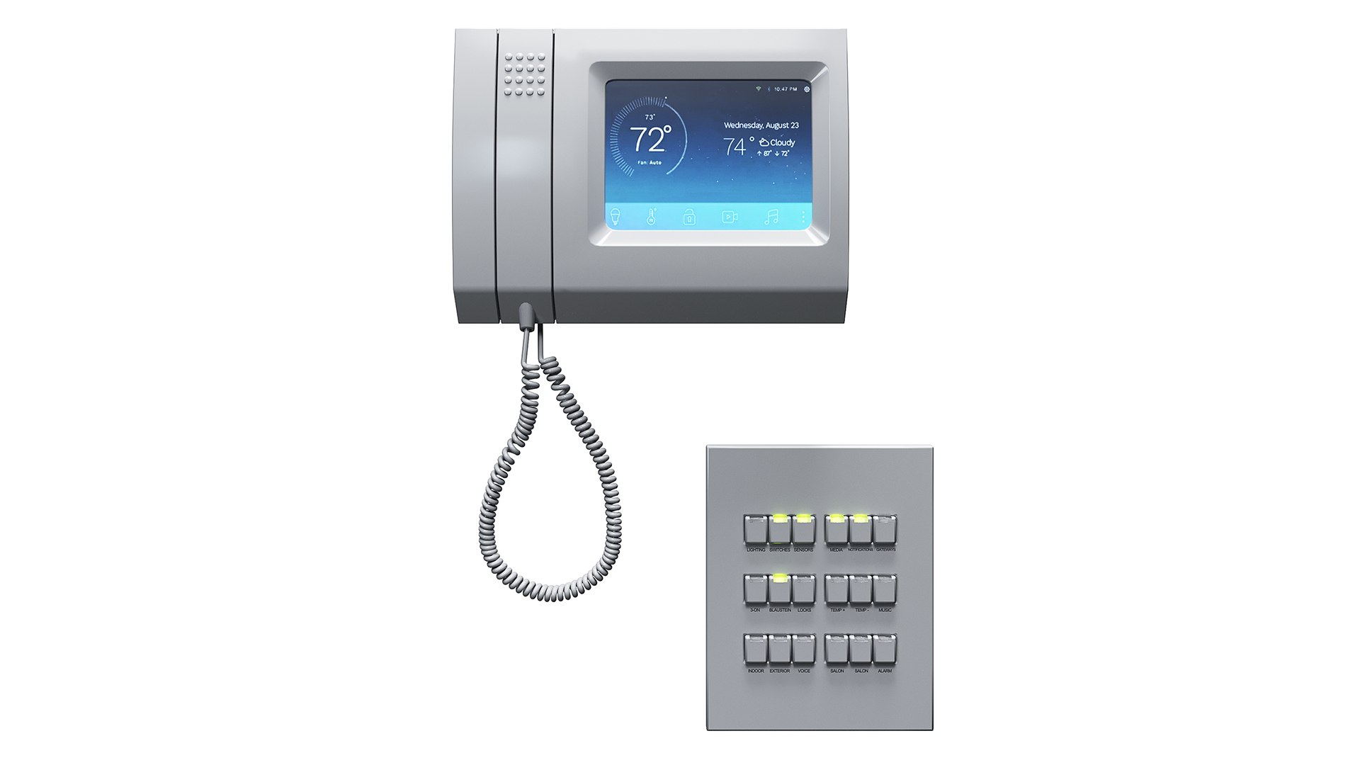 Free Free Intercom - Control Panel 3D Model - TurboSquid 1879802