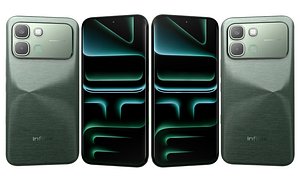 Infinix Note Edge Silk Green 3D model