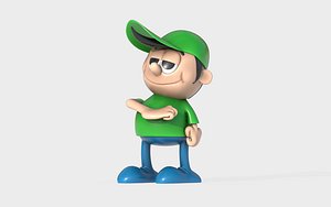 Jimmy toy 3d print miniature 3D print model