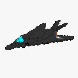 Game Ready F117 Nighthawk - pixelated