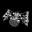 Boxer engine with animation