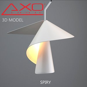 3d model of axo light spiry