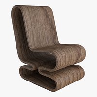 Wiggle Gray Chair