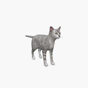 Manx Cat 3D model