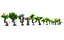 Plantes préhistoriques animées