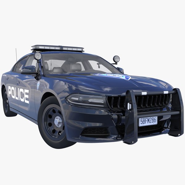 modelo 3d Generic Police Car - TurboSquid 2045039