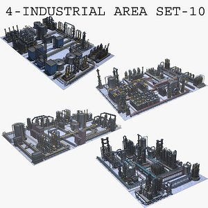 4-Industrial area set -10 model