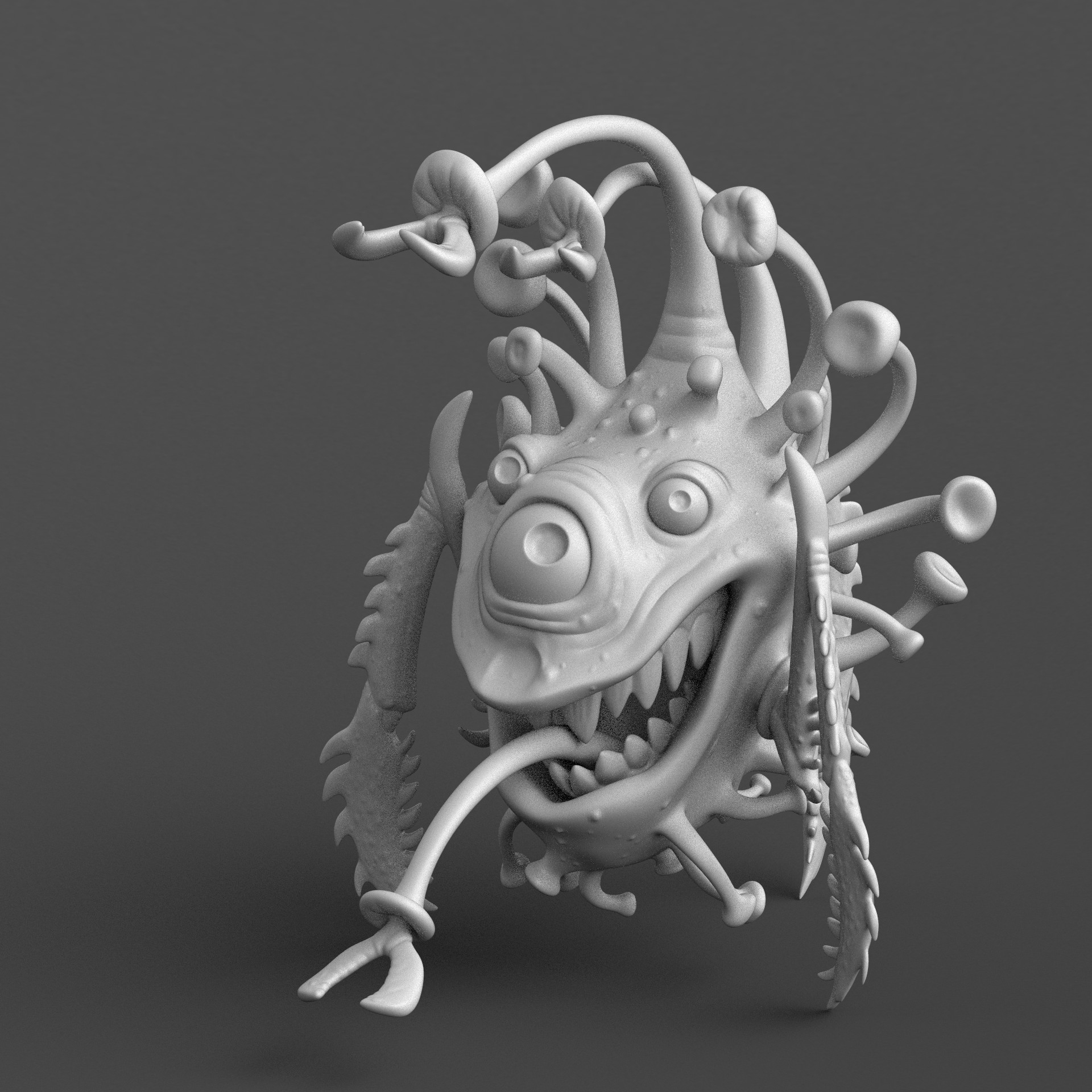 Covid monster 3D model - TurboSquid 1695120