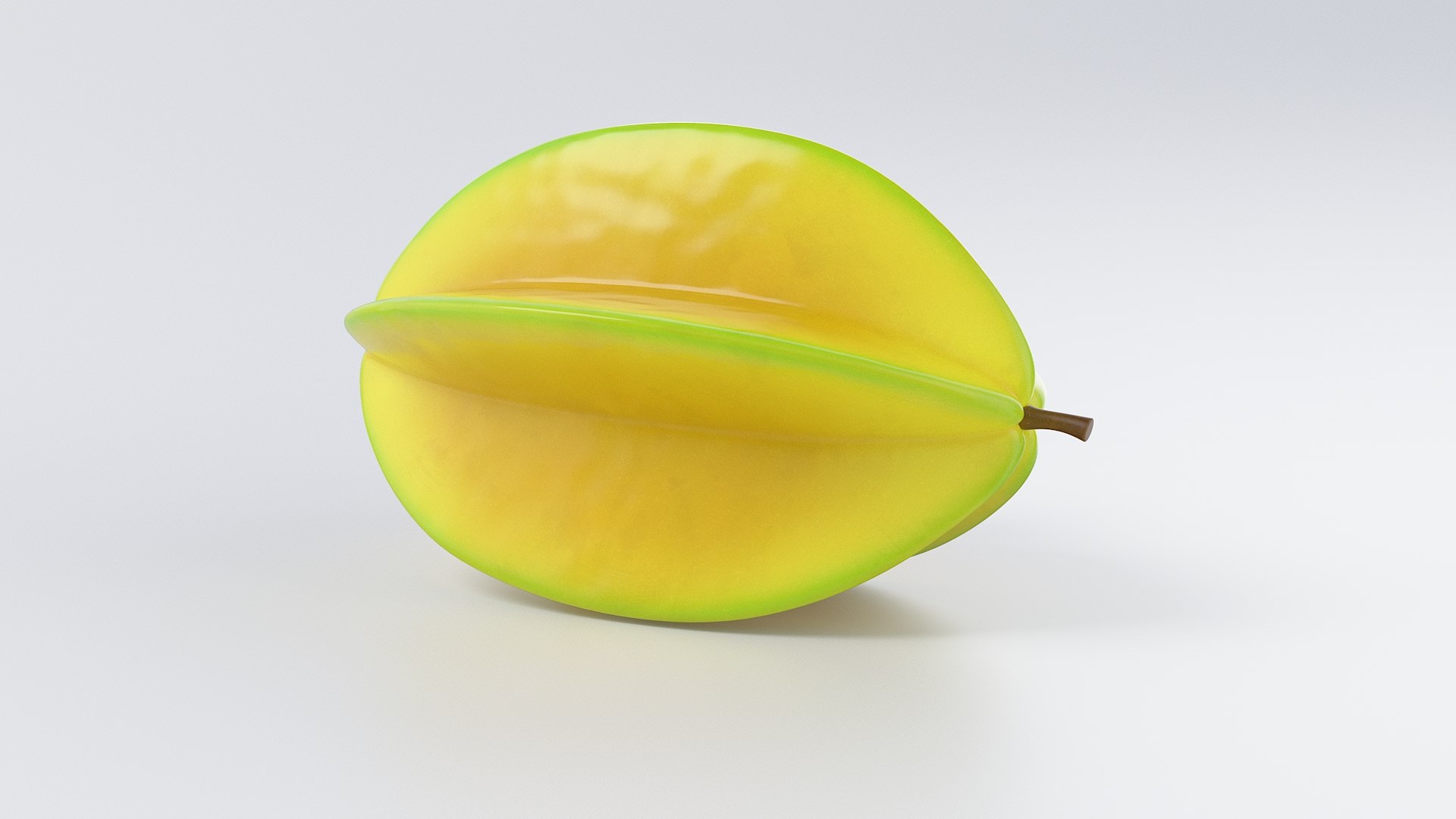 Cartoon Starfruit 3D Model - TurboSquid 2092922