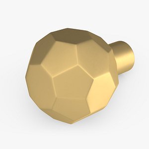 3D Kitchen Cabinet Handle Knob Spherical Bronze
