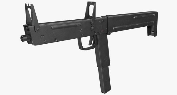 俄罗斯折叠冲锋枪pp 90 Smg3d模型 Turbosquid