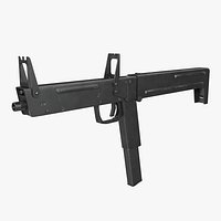Russian Folding Submachine Gun PP-90 SMG
