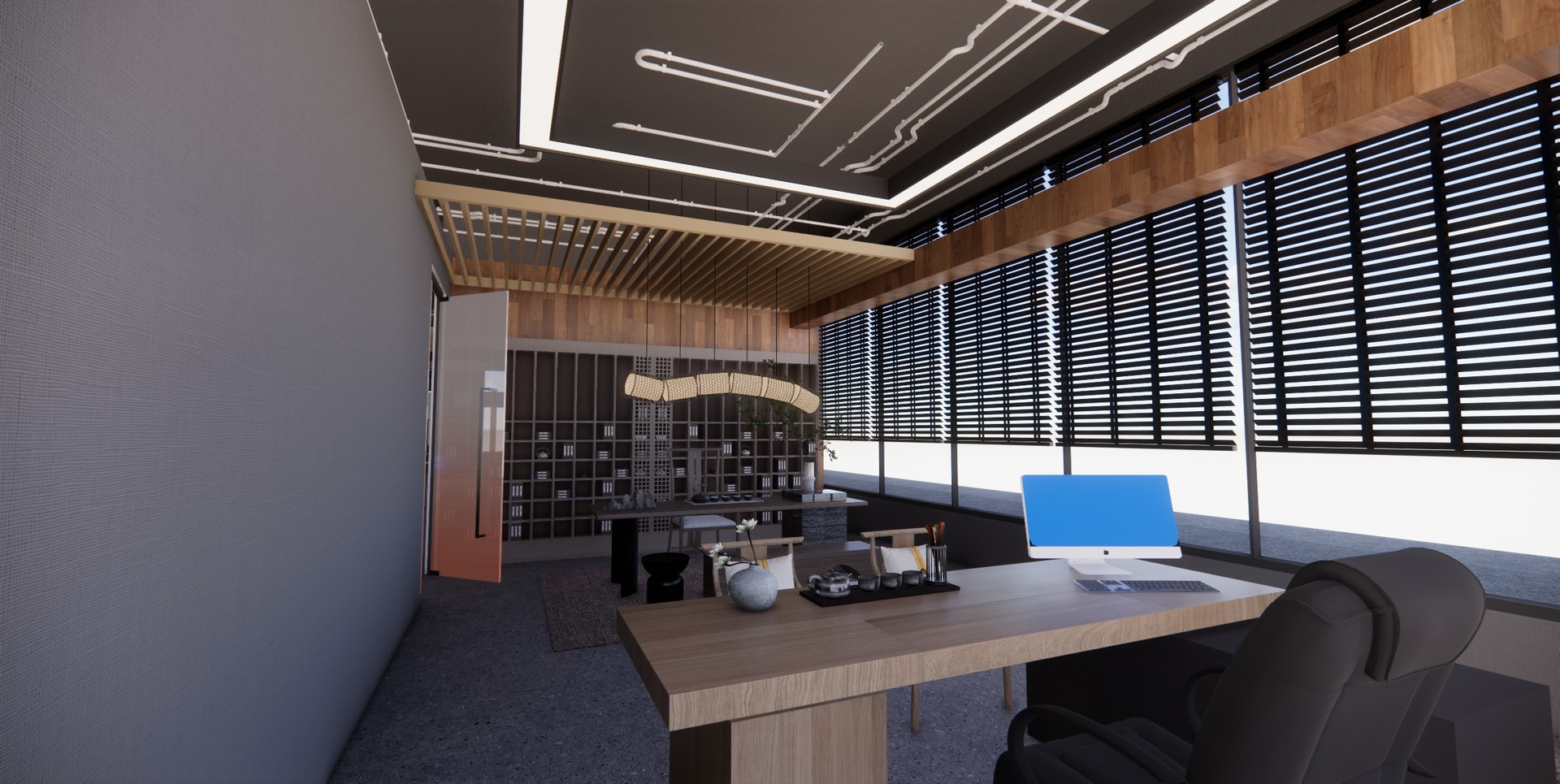 3D Model Office Interior-A5 - TurboSquid 2011448