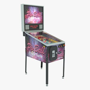 3d pinball arcade model