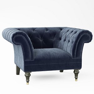 williams sonoma beverly chair 3D model