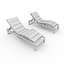 Sun Lounger 37 3D model