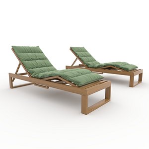 Sun Lounger 37 3D model