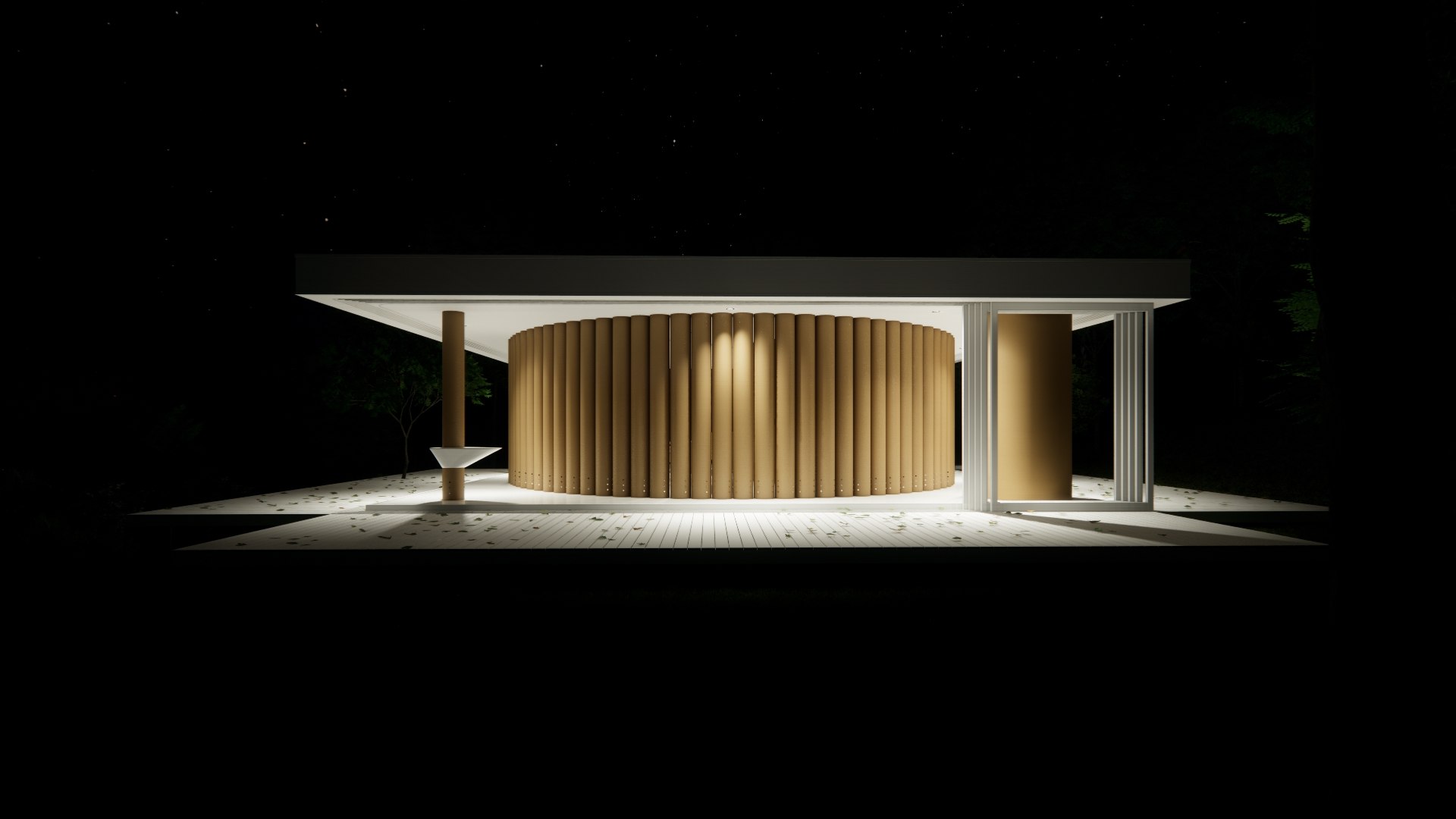 Paper House - Shigeru Ban 3D https://p.turbosquid.com/ts-thumb/O4/tR8vaA/oA/paperhousenightscenenorthfacade/jpg/1668787986/1920x1080/fit_q87/3b815b91275c9cd172a410a9356b07eabaadafa0/paperhousenightscenenorthfacade.jpg