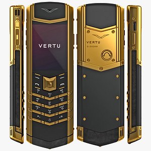 vertu signature s 3d model