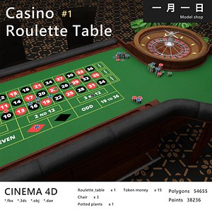 Casino Roulette Table
