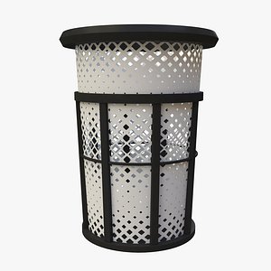 3D Trash Can V