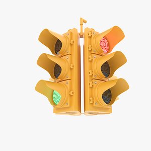 3d traffic light
