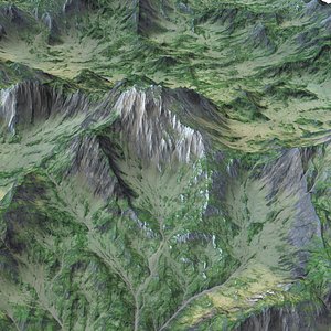 3D Landscape 101 model