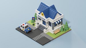 3D police office