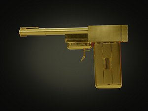 3D 007 golden gun