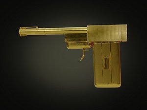 The Golden Gun 007 Pistol