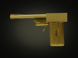 The Golden Gun 007 Pistol